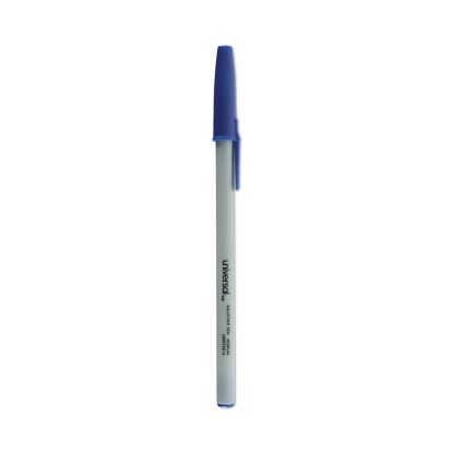 Ballpoint Pen Value Pack, Stick, Medium 1 mm, Blue Ink, Gray Barrel, 60/Pack1