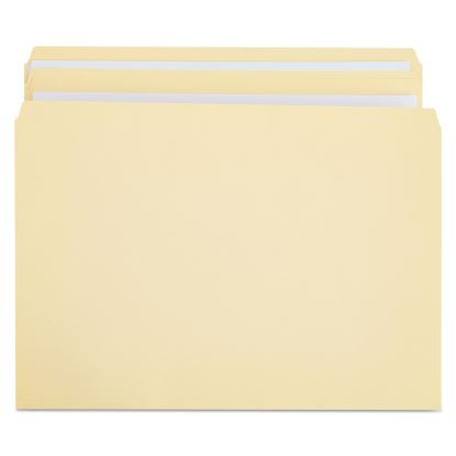 Double-Ply Top Tab Manila File Folders, Straight Tabs, Legal Size, 0.75" Expansion, Manila, 100/Box1