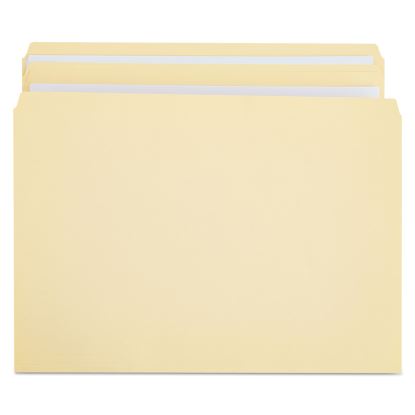 Double-Ply Top Tab Manila File Folders, Straight Tab, Legal Size, 100/Box1