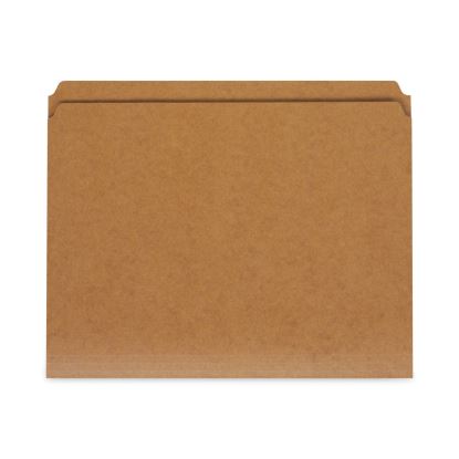 Reinforced Kraft Top Tab File Folders, Straight Tabs, Letter Size, 0.75" Expansion, Brown, 100/Box1