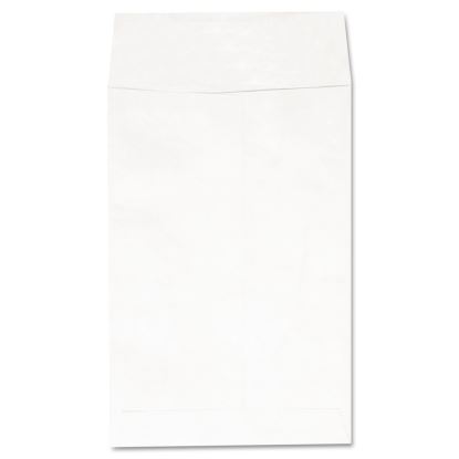 Deluxe Tyvek Envelopes, #1, Square Flap, Self-Adhesive Closure, 6 x 9, White, 100/Box1