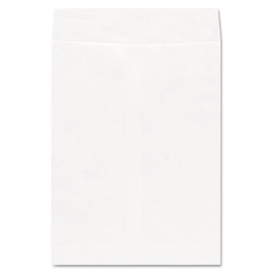 Deluxe Tyvek Envelopes, #10 1/2, Square Flap, Self-Adhesive Closure, 9 x 12, White, 100/Box1