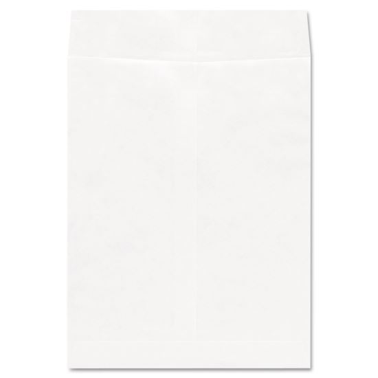 Deluxe Tyvek Envelopes, #13 1/2, Square Flap, Self-Adhesive Closure, 10 x 13, White, 100/Box1