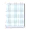 Quadrille-Rule Glue Top Pads, Quadrille Rule (4 sq/in), 50 White 8.5 X 11 Sheets, Dozen1