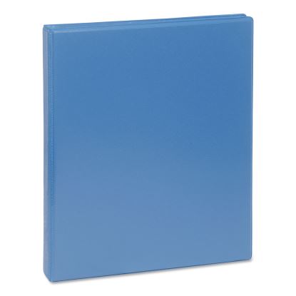 Slant D-Ring View Binder, 3 Rings, 0.5" Capacity, 11 x 8.5, Light Blue1