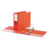 Deluxe Non-View D-Ring Binder with Label Holder, 3 Rings, 5" Capacity, 11 x 8.5, Red2