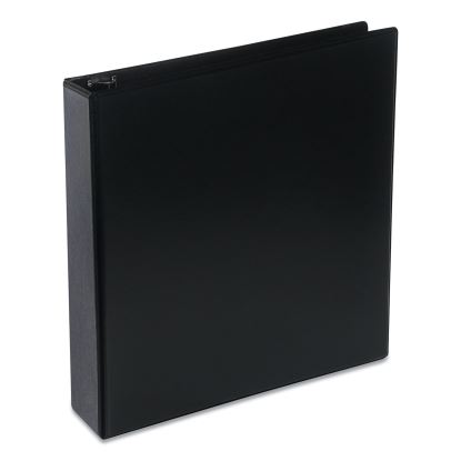 Deluxe Round Ring View Binder, 3 Rings, 2" Capacity, 11 x 8.5, Black1