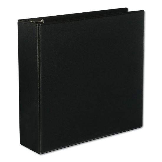 Slant-Ring View Binder, 3 Rings, 3" Capacity, 11 x 8.5, Black1