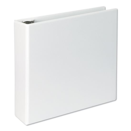 Slant-Ring View Binder, 3 Rings, 3" Capacity, 11 x 8.5, White1