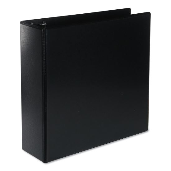 Deluxe Round Ring View Binder, 3 Rings, 3" Capacity, 11 x 8.5, Black1