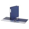 Deluxe Non-View D-Ring Binder with Label Holder, 3 Rings, 1.5" Capacity, 11 x 8.5, Royal Blue2