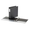 Deluxe Non-View D-Ring Binder with Label Holder, 3 Rings, 2" Capacity, 11 x 8.5, Black2