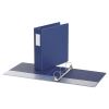 Deluxe Non-View D-Ring Binder with Label Holder, 3 Rings, 2" Capacity, 11 x 8.5, Royal Blue2