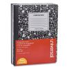 Composition Book, Wide/Legal Rule, Black Marble Cover, 9.75 x 7.5, 100 Sheets, 6/Pack1