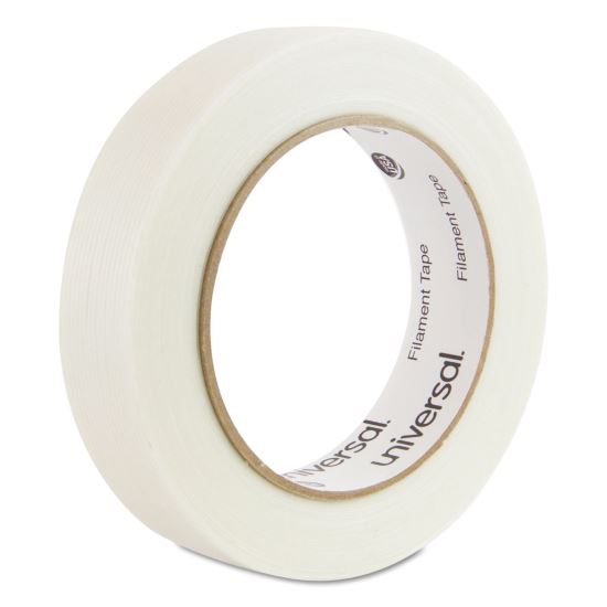 120# Utility Grade Filament Tape, 3" Core, 24 mm x 54.8 m, Clear1