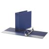 Economy Non-View Round Ring Binder, 3 Rings, 3" Capacity, 11 x 8.5, Royal Blue2