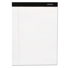 Premium Ruled Writing Pads with Heavy-Duty Back, Wide/Legal Rule, Black Headband, 50 White 8.5 x 11 Sheets, 6/Pack1