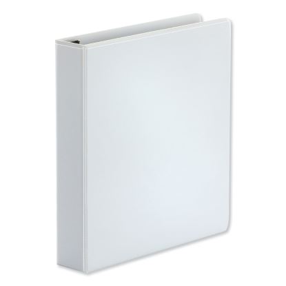 Deluxe Easy-to-Open D-Ring View Binder, 3 Rings, 1.5" Capacity, 11 x 8.5, White1