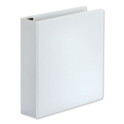 Deluxe Easy-to-Open D-Ring View Binder, 3 Rings, 2" Capacity, 11 x 8.5, White1