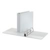 Deluxe Easy-to-Open D-Ring View Binder, 3 Rings, 2" Capacity, 11 x 8.5, White2