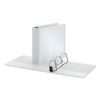 Deluxe Easy-to-Open D-Ring View Binder, 3 Rings, 3" Capacity, 11 x 8.5, White2