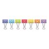 Emoji Themed Binder Clips with Storage Tub, Medium, Assorted Colors, 42/Pack2