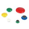 Assorted Magnets, Circles, Assorted Colors, 0.63", 1", 1.63" Diameters, 30/Pack2