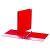 Economy Non-View Round Ring Binder, 3 Rings, 1" Capacity, 11 x 8.5, Red2