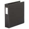 Economy Non-View Round Ring Binder, 3 Rings, 2" Capacity, 11 x 8.5, Black1