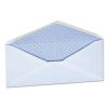 Open-Side Security Tint Business Envelope, #10, Monarch Flap, Gummed Closure, 4.13 x 9.5, White, 500/Box1