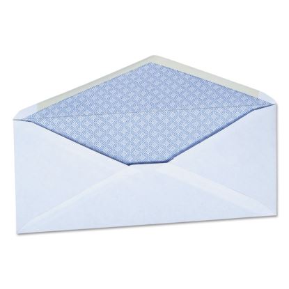 Open-Side Security Tint Business Envelope, #10, Monarch Flap, Gummed Closure, 4.13 x 9.5, White, 500/Box1