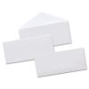 Open-Side Security Tint Business Envelope, #10, Monarch Flap, Gummed Closure, 4.13 x 9.5, White, 500/Box2