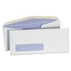 Business Envelope, #10, Commercial Flap, Gummed Closure, 4.13 x 9.5, White, 500/Box1