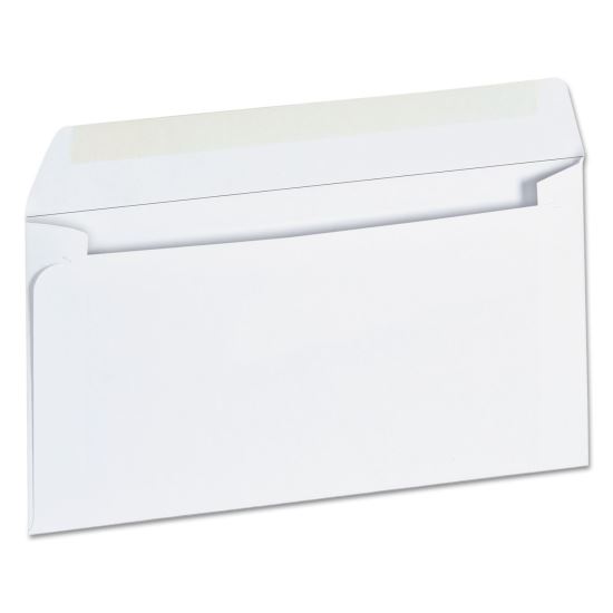 Business Envelope, #6 3/4, Square Flap, Gummed Closure, 3.63 x 6.5, White, 500/Box1