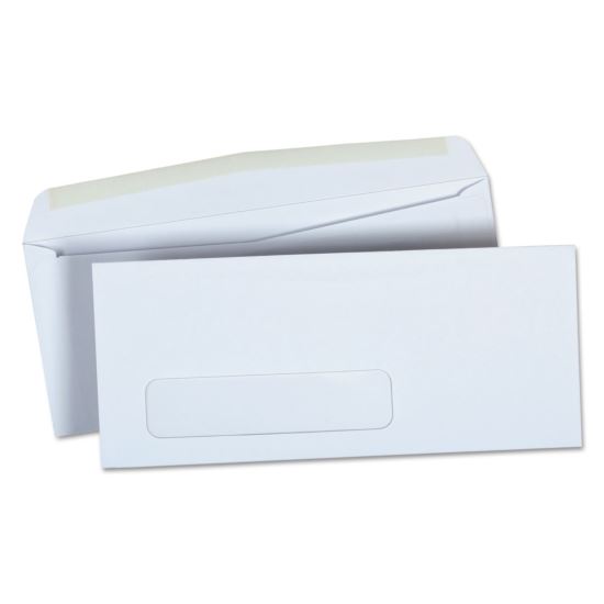 Business Envelope, #9, Square Flap, Gummed Closure, 3.88 x 8.88, White, 500/Box1