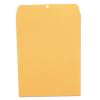 Kraft Clasp Envelope, 28 lb Bond Weight Kraft, #97, Square Flap, Clasp/Gummed Closure, 10 x 13, Brown Kraft, 100/Box2