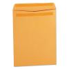 Self-Stick Open-End Catalog Envelope, #12 1/2, Square Flap, Self-Adhesive Closure, 9.5 x 12.5, Brown Kraft, 250/Box1