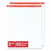 Easel Pads/Flip Charts, Unruled, 50 White 27 x 34 Sheets, 2/Carton2