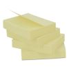 Self-Stick Note Pads, 3 x 3, Yellow, 100-Sheet, 12/Pack2