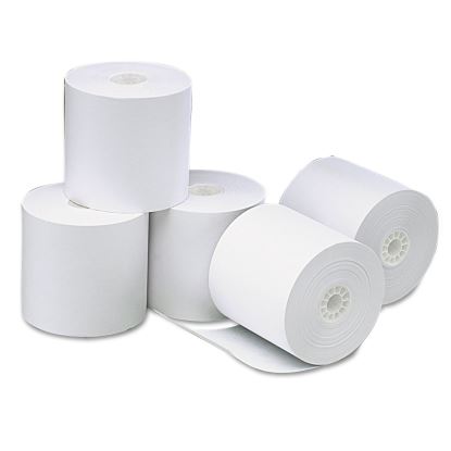Direct Thermal Printing Paper Rolls, 3.13" x 273 ft, White, 50/Carton1