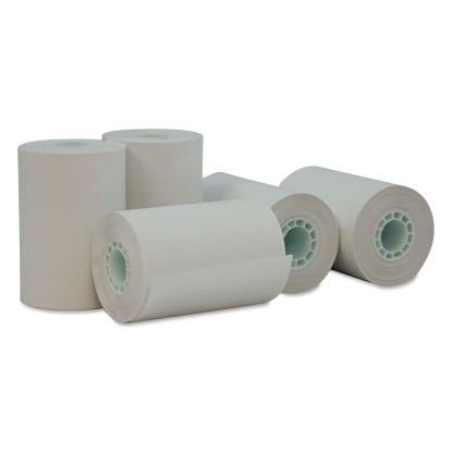 Direct Thermal Print Paper Rolls, 0.5" Core, 2.25" x 55 ft, White, 50/Carton1