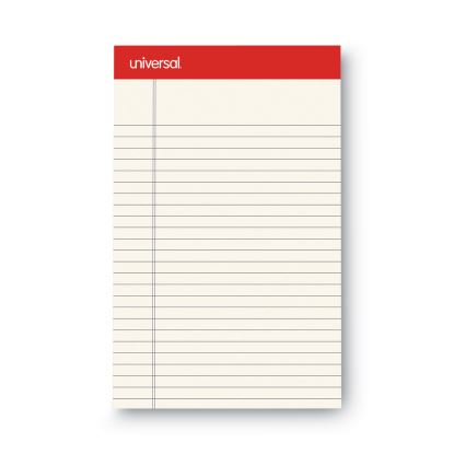 Colored Perforated Ruled Writing Pads, Narrow Rule, 50 Ivory 5 x 8 Sheets, Dozen1