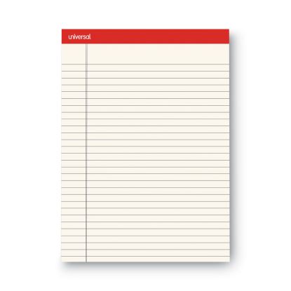 Colored Perforated Ruled Writing Pads, Letter Size Pad (8.5 x 11.75), Wide/Legal Rule, 50 Ivory 8.5 x 11 Sheets, Dozen1