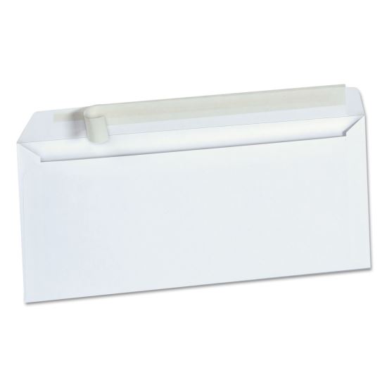 Peel Seal Strip Business Envelope, #10, Square Flap, Self-Adhesive Closure, 4.13 x 9.5, White, 500/Box1