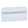 Self-Seal Business Envelope, #10, Square Flap, Self-Adhesive Closure, 4.13 x 9.5, White, 500/Box1