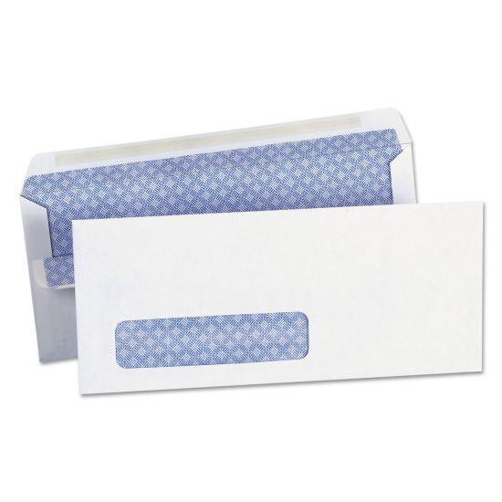 Self-Seal Business Envelope, #10, Square Flap, Self-Adhesive Closure, 4.13 x 9.5, White, 500/Box1