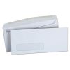 Open-Side Business Envelope, 1 Window, #10, Commercial Flap, Gummed Closure, 4.13 x 9.5, White, 250/Box1