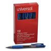Comfort Grip Gel Pen, Retractable, Medium 0.7 mm, Blue Ink, Translucent Blue Barrel, Dozen2