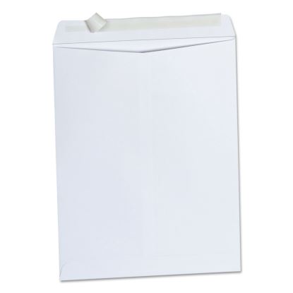 Peel Seal Strip Catalog Envelope, #13 1/2, Square Flap, Self-Adhesive Closure, 10 x 13, White, 100/Box1