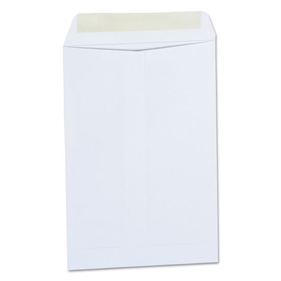 Catalog Envelope, 24 lb Bond Weight Paper, #1 3/4, Square Flap, Gummed Closure, 6.5 x 9.5, White, 500/Box1